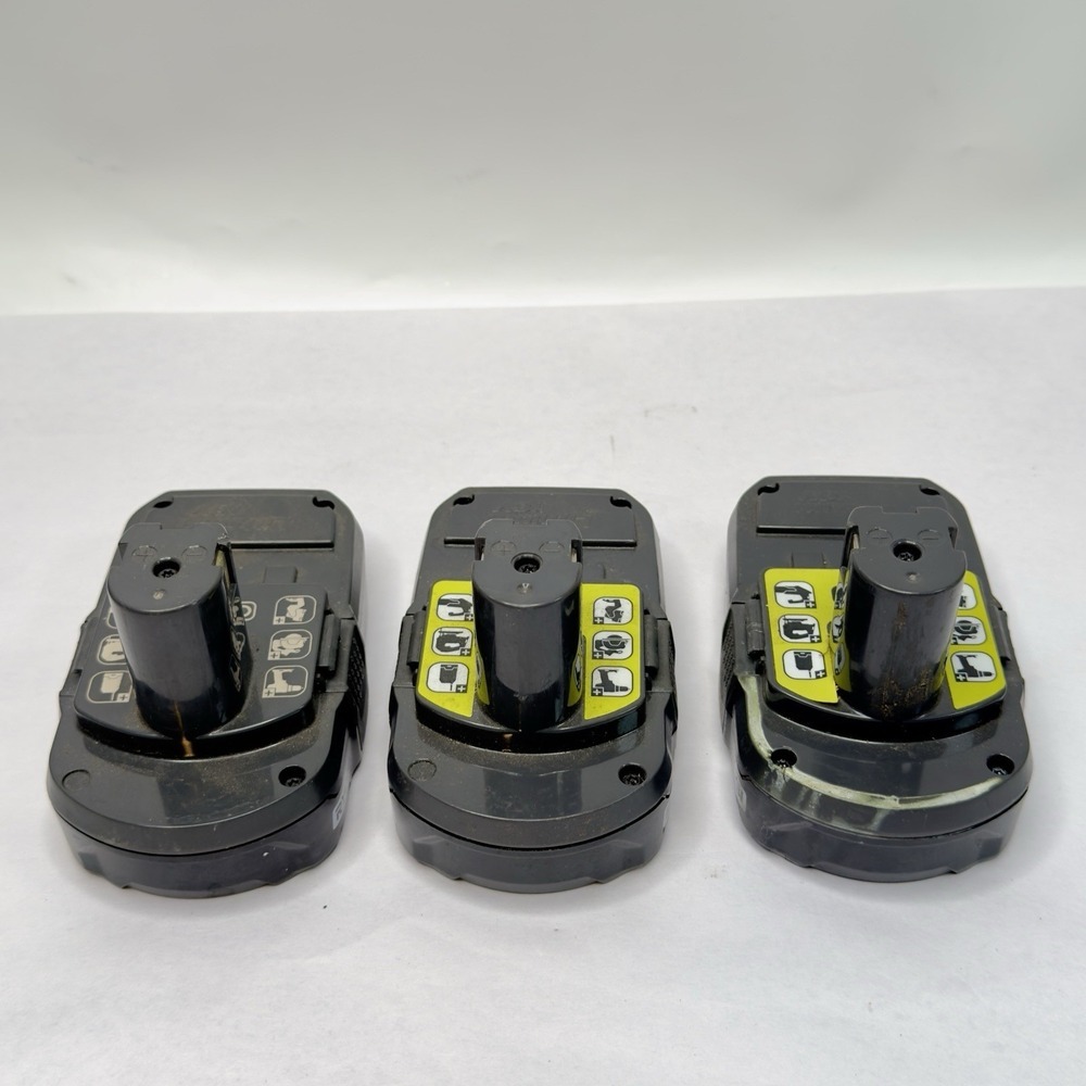 Ryobi 18volt Batteries P190 For Parts Not Working Lot Of 3 - Picture 9 of 9